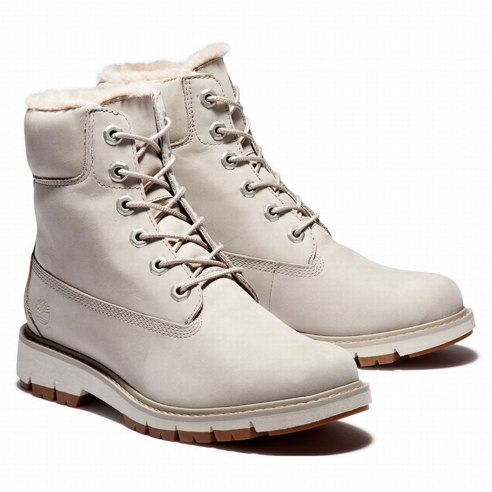 Timberland Lucia Way Astar Bot Kadın Açık Gri | TR-0483N