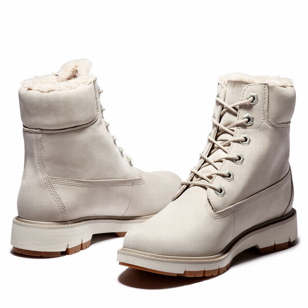 Timberland Lucia Way Astar Bot Kadın Açık Gri | TR-0483N