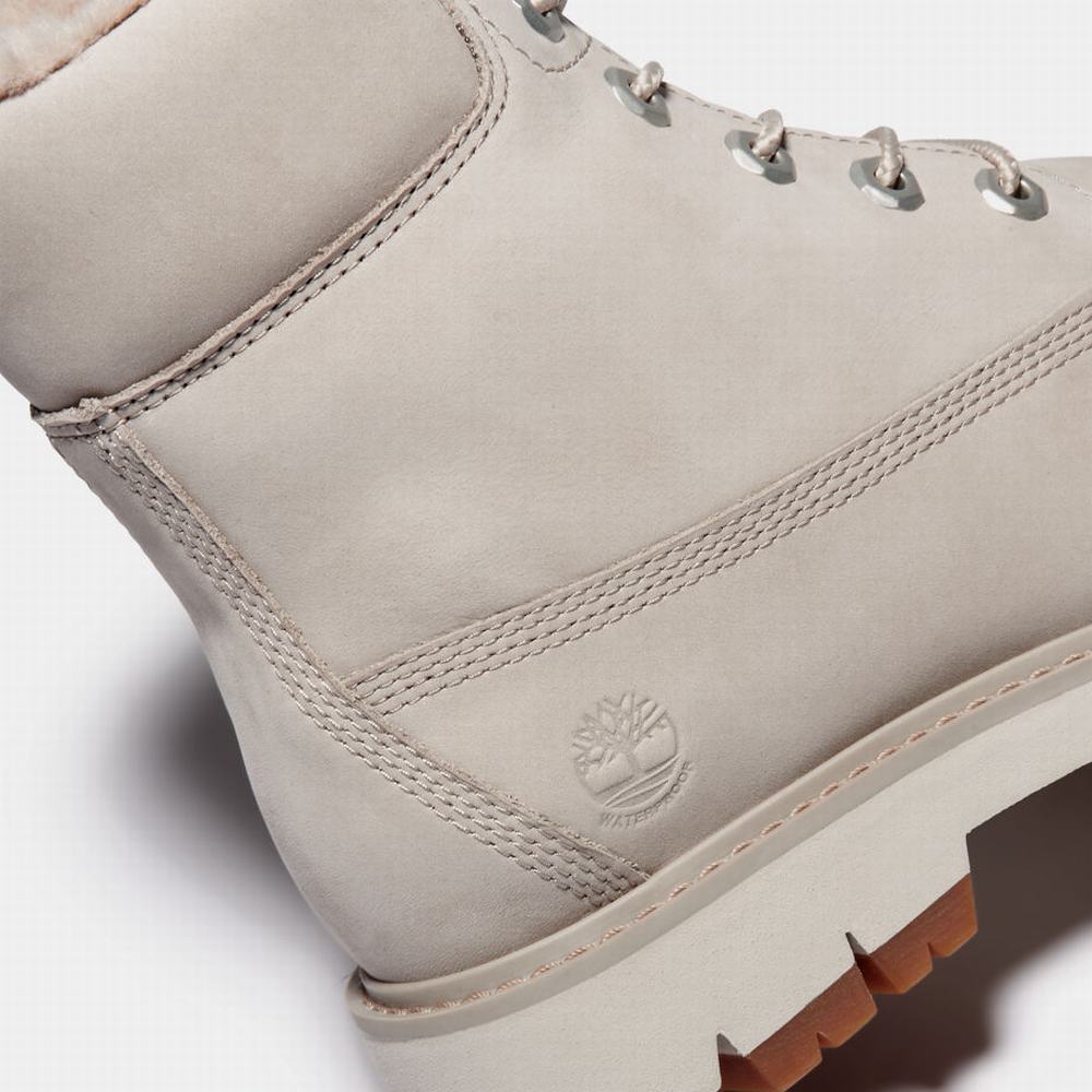 Timberland Lucia Way Astar Bot Kadın Açık Gri | TR-0483N