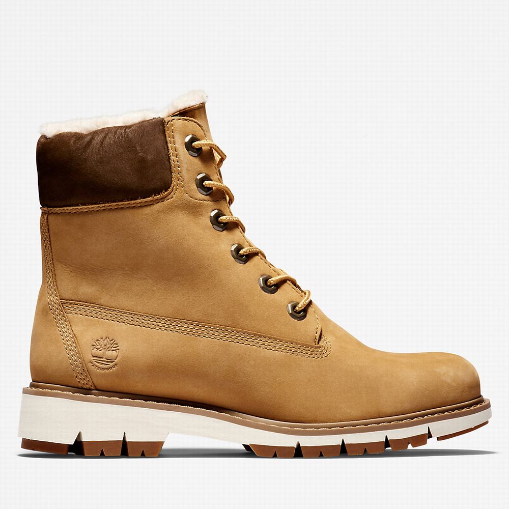 Timberland Lucia Way Astar Bot Kadın Sarı | TR-7843B