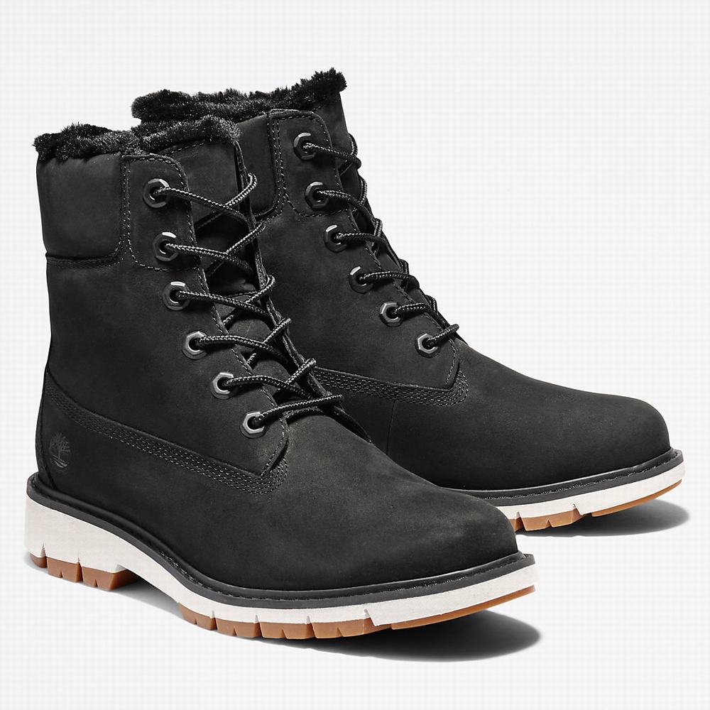 Timberland Lucia Way Astar Bot Kadın Siyah | TR-5329V