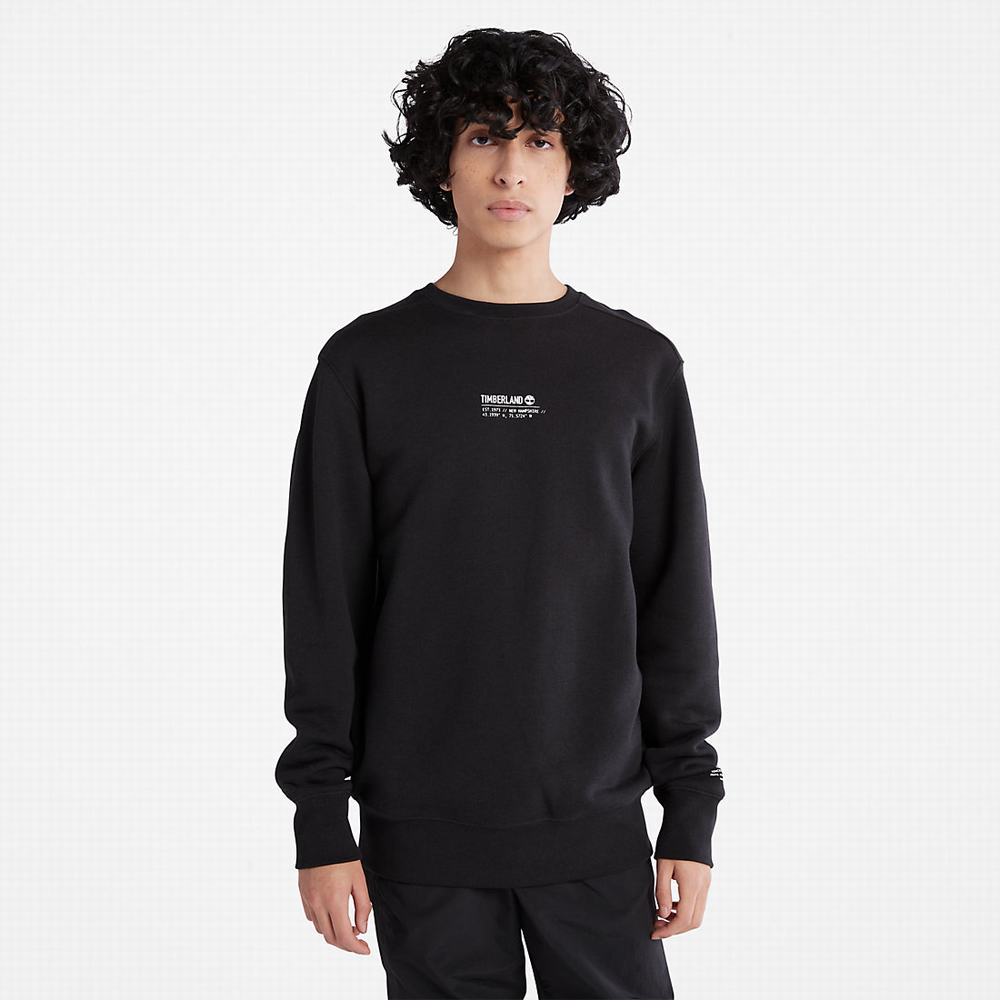 Timberland Luxe Konfor Essentials Raglan Refibra™ Tişörtü Erkek Siyah | TR-2708D