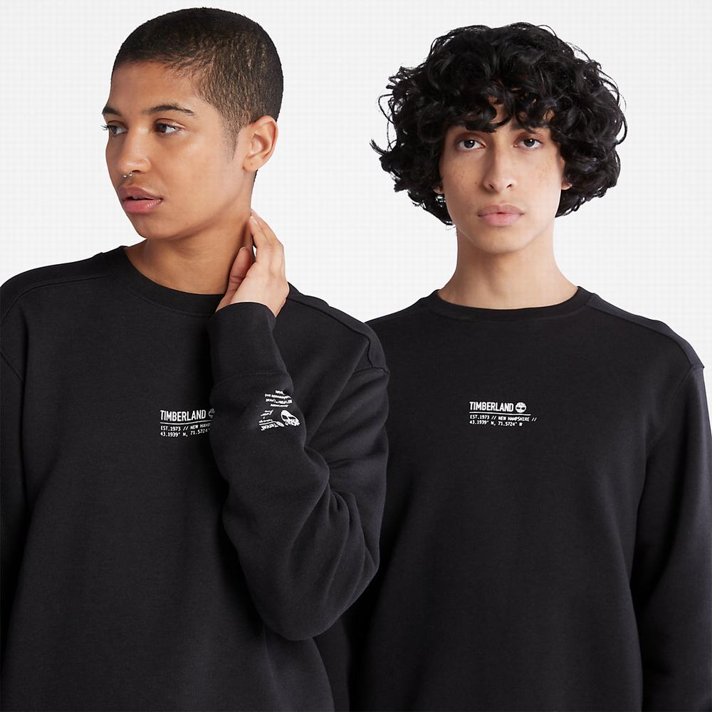 Timberland Luxe Konfor Essentials Raglan Refibra™ Tişörtü Erkek Siyah | TR-2708D