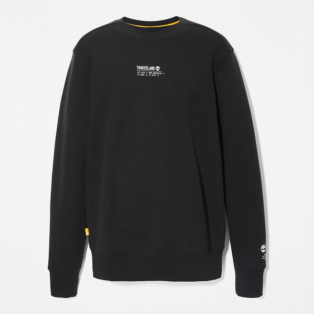 Timberland Luxe Konfor Essentials Raglan Refibra™ Tişörtü Erkek Siyah | TR-2708D
