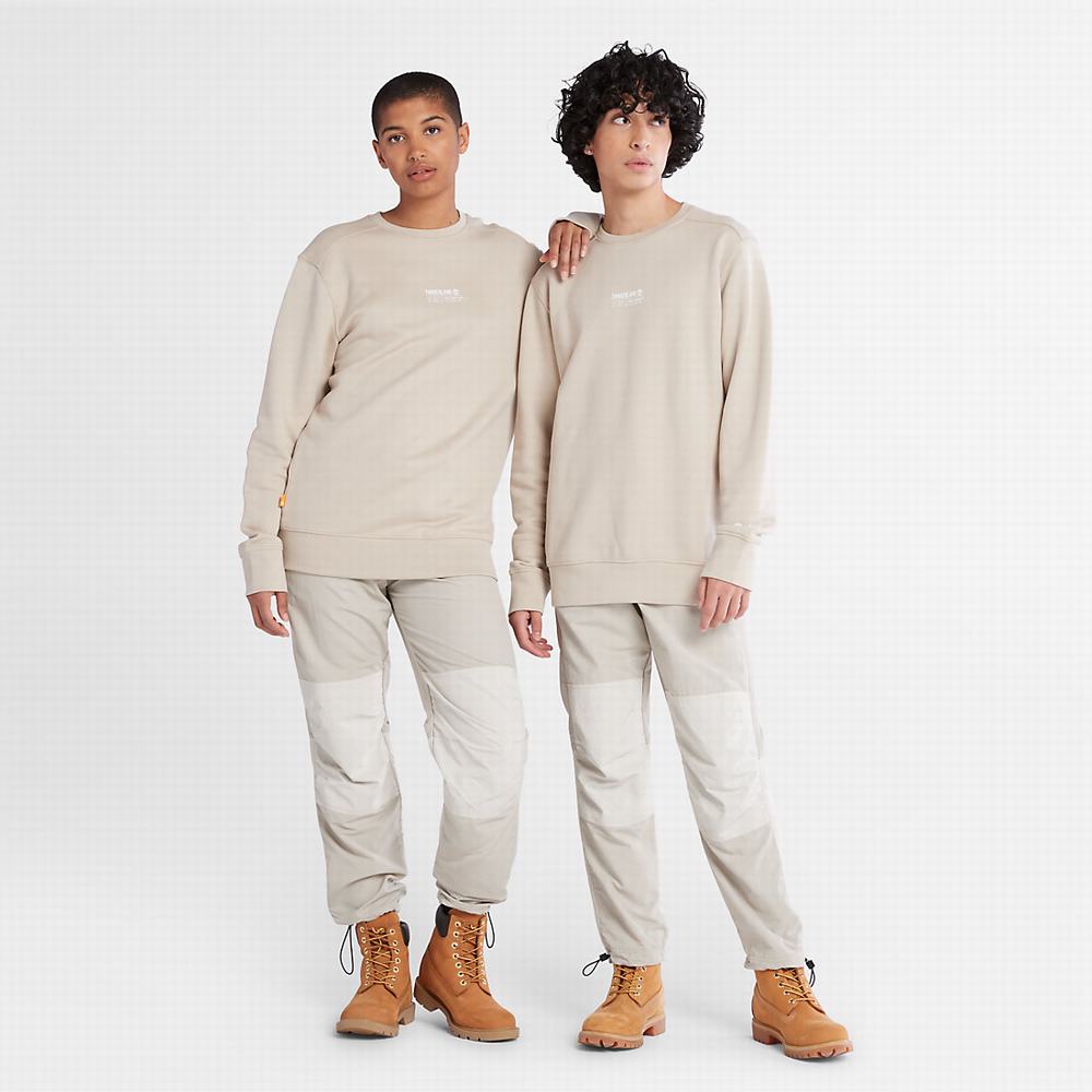 Timberland Luxe Konfor Essentials Raglan Refibra™ Tişörtü Erkek Açık Gri | TR-5679F