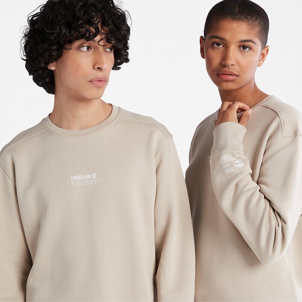 Timberland Luxe Konfor Essentials Raglan Refibra™ Tişörtü Erkek Açık Gri | TR-5679F