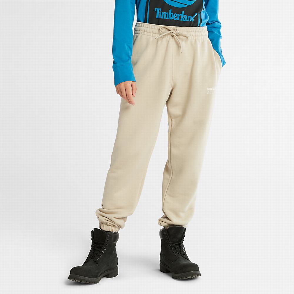 Timberland Luxe Konfor Essentials Refibra™ Tracksuit Bottoms Jogger Pantolon Erkek Açık Gri | TR-2309M