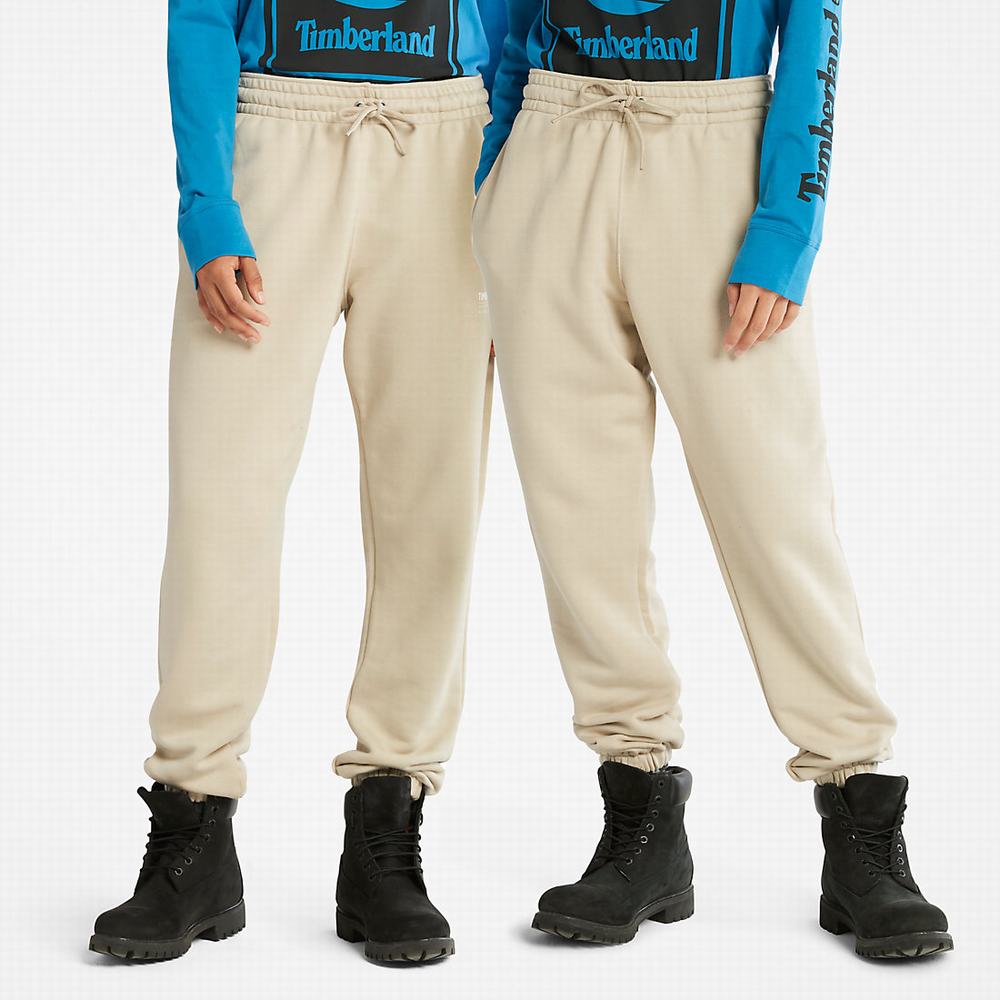 Timberland Luxe Konfor Essentials Refibra™ Tracksuit Bottoms Jogger Pantolon Erkek Açık Gri | TR-2309M