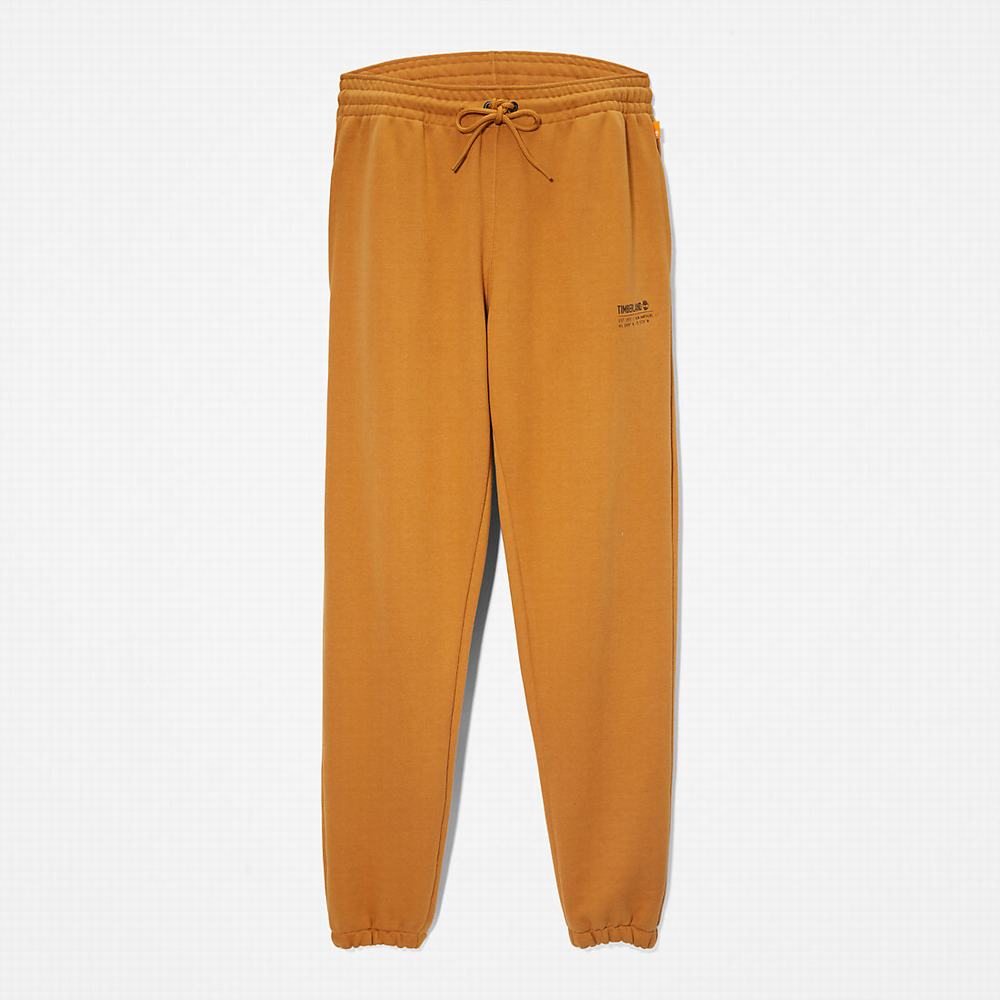 Timberland Luxe Konfor Essentials Refibra™ Tracksuit Bottoms Jogger Pantolon Erkek Açık Kahverengi | TR-5286N