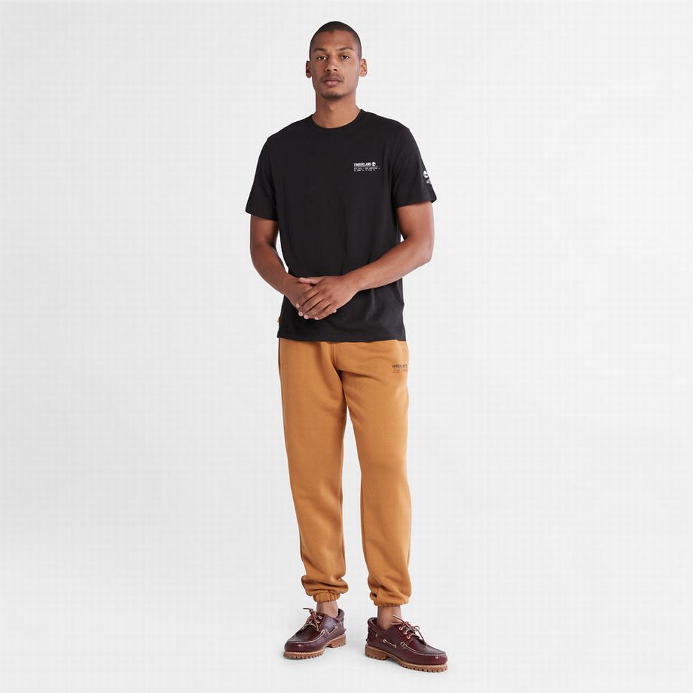 Timberland Luxe Konfor Essentials Tencel™ x Refibra™ Tişört Erkek Siyah | TR-3926Y