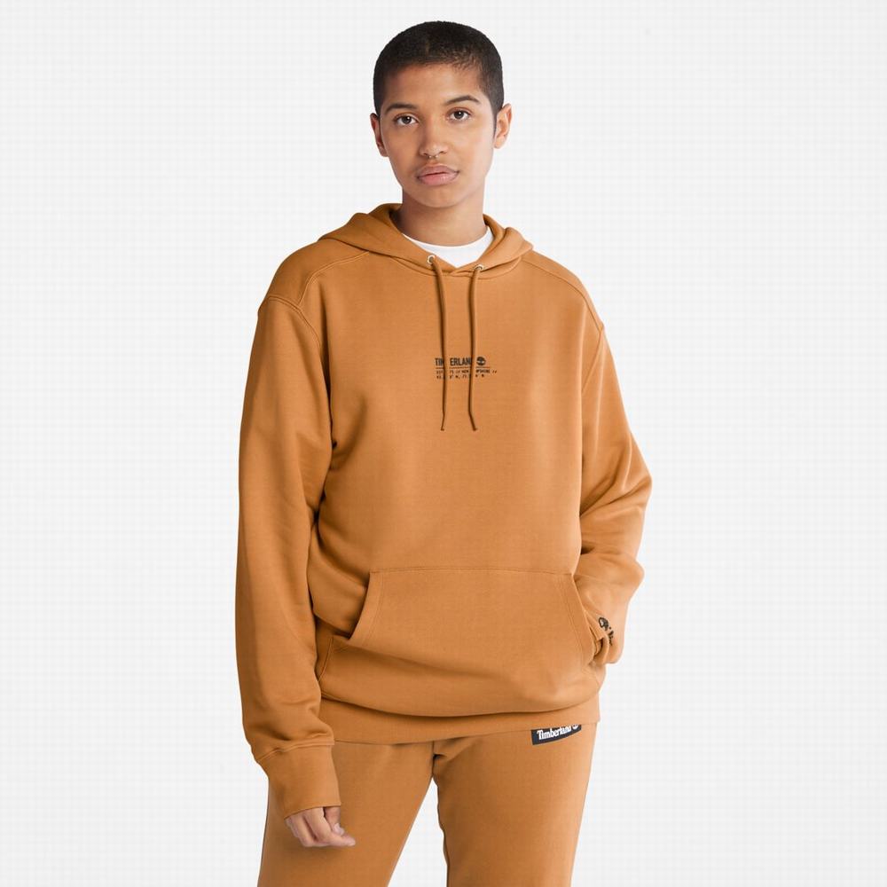Timberland Luxe Konfor Kapüşonlu Sweatshirt Kadın Kahverengi | TR-4980P