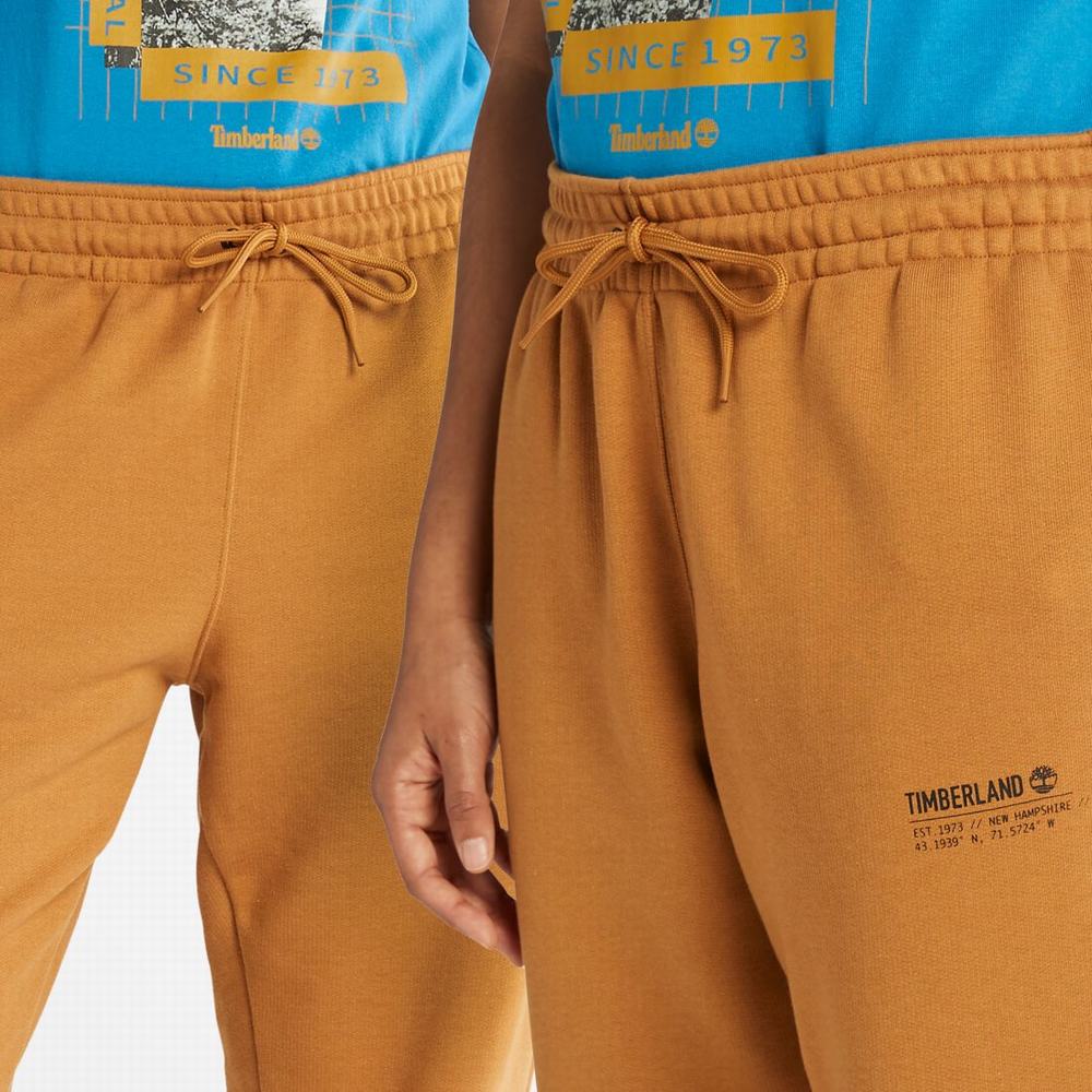 Timberland Luxe Konfor Sweatpants Pantolon Kadın Kahverengi | TR-6897J
