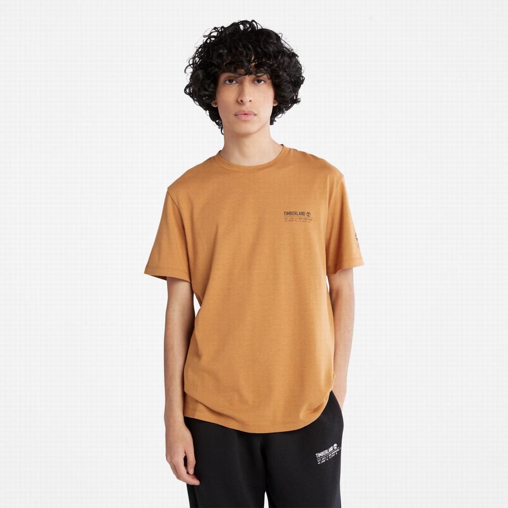 Timberland Luxe Konfor Tişört Kadın Kahverengi | TR-3614N