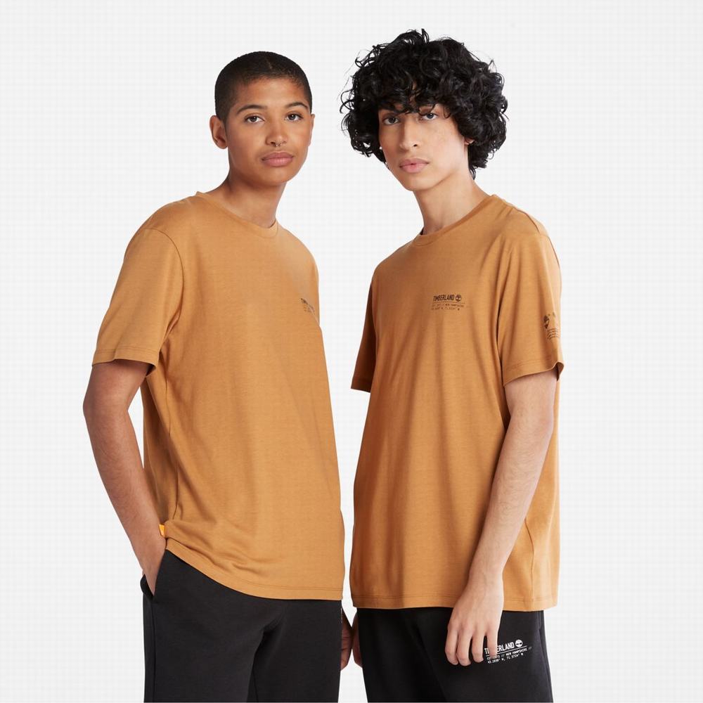 Timberland Luxe Konfor Tişört Kadın Kahverengi | TR-3614N