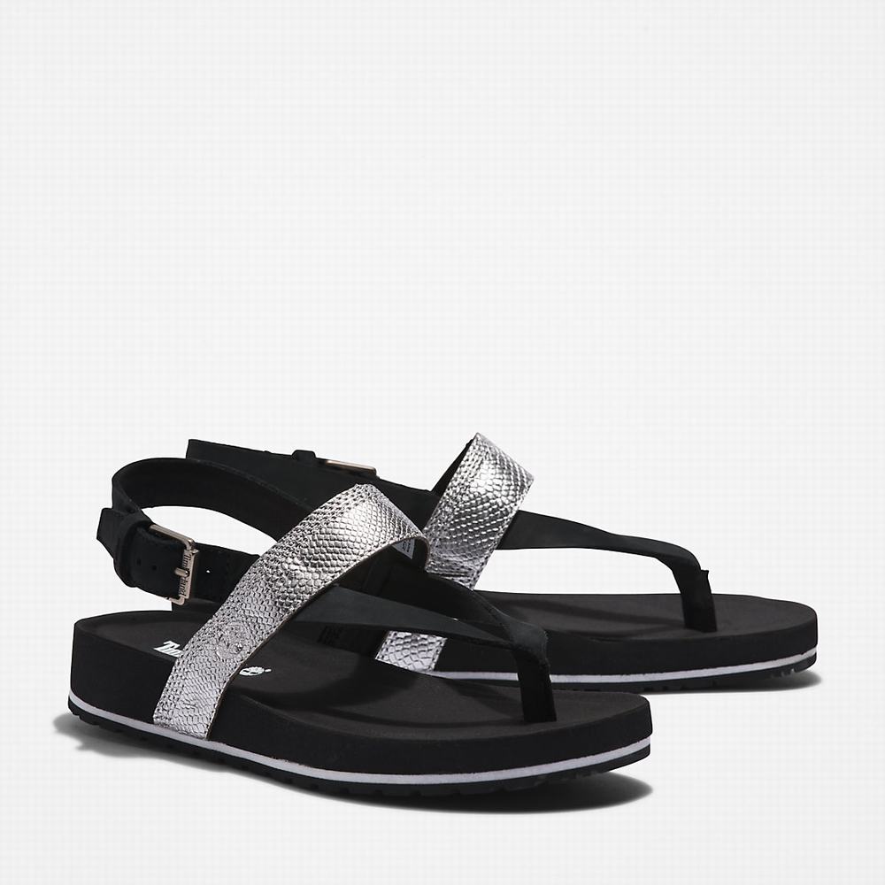 Timberland Malibu Beach Flip-Flop Sandalet Kadın Siyah | TR-3750A