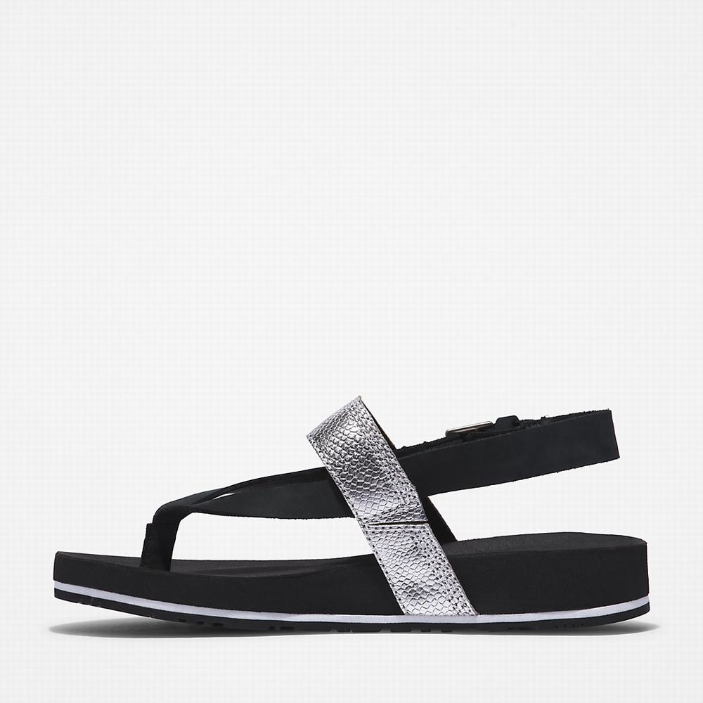 Timberland Malibu Beach Flip-Flop Sandalet Kadın Siyah | TR-3750A