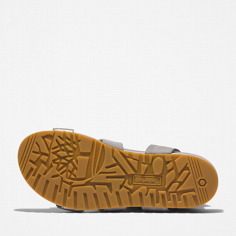 Timberland Malibu Waves Ankle-strap Sandalet Kadın Gri | TR-0145R
