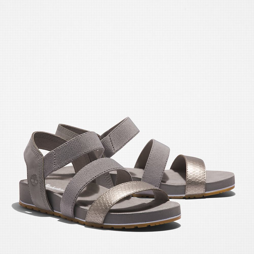 Timberland Malibu Waves Ankle-strap Sandalet Kadın Gri | TR-0145R