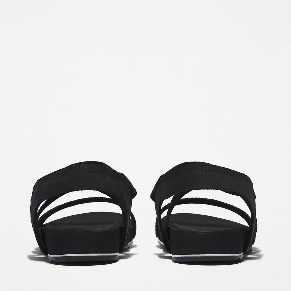 Timberland Malibu Waves Ankle-strap Sandalet Kadın Siyah | TR-8420T