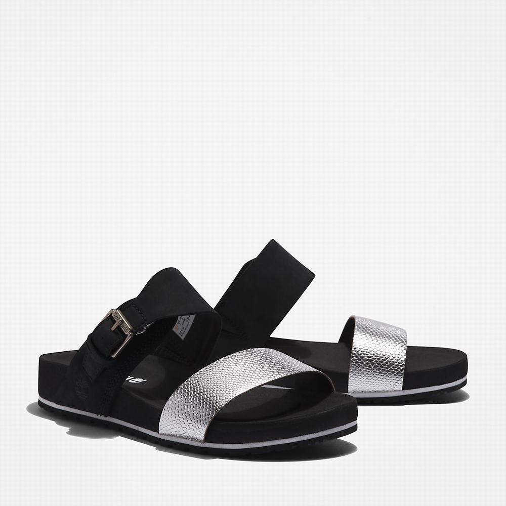 Timberland Malibu Waves Terlik Sandalet Kadın Siyah | TR-6358E