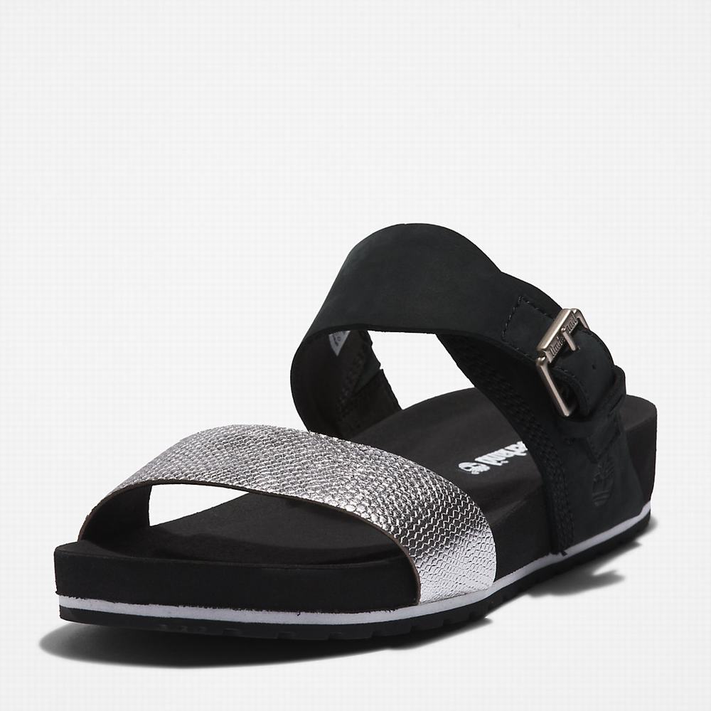 Timberland Malibu Waves Terlik Sandalet Kadın Siyah | TR-6358E