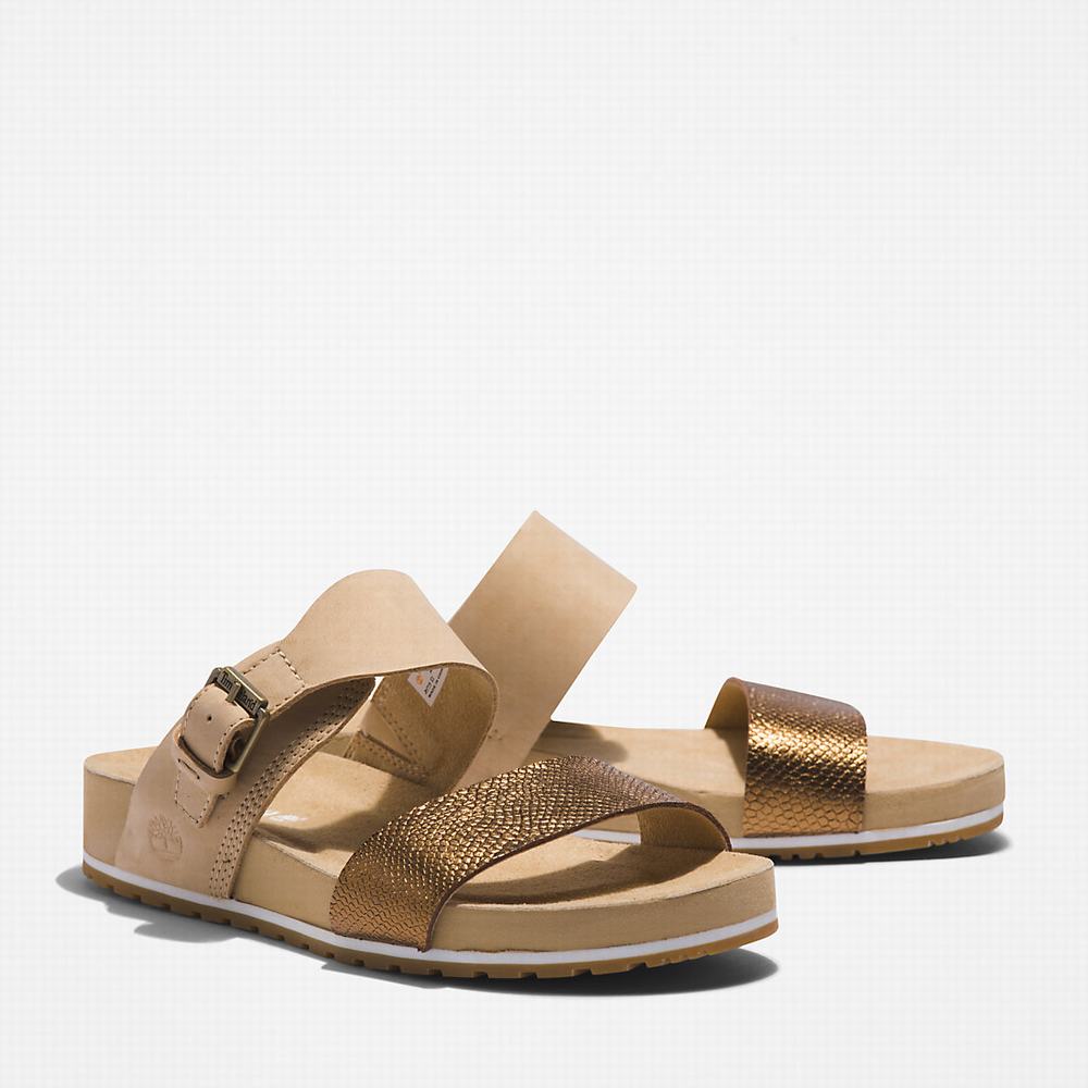 Timberland Malibu Waves Terlik Sandalet Kadın Bej Rengi | TR-7095W