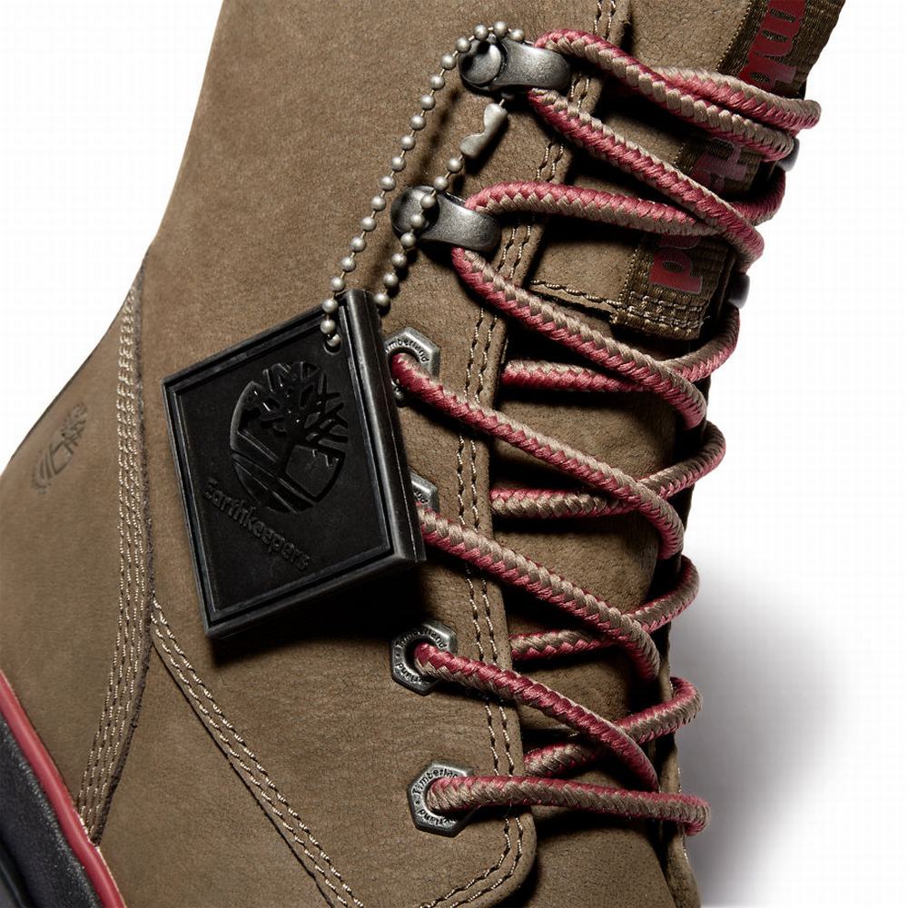 Timberland Malynn EK+ Mid Lace-Up Bot Kadın Kahverengi | TR-5837Z
