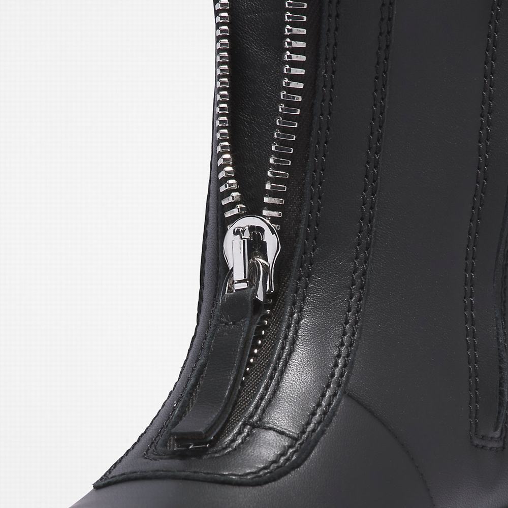 Timberland Malynn Front-zip Bot Kadın Siyah | TR-2059U