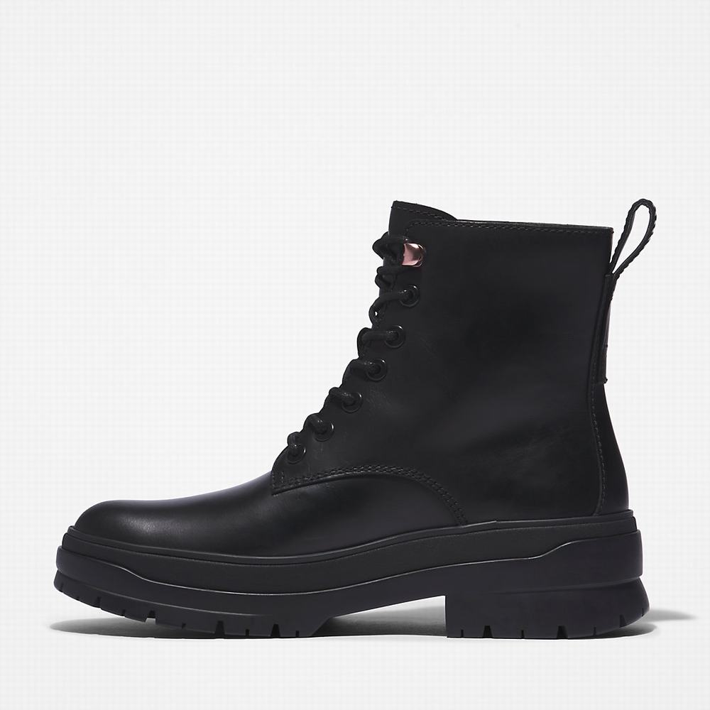 Timberland Malynn Lace-Up Bot Kadın Siyah | TR-7568R
