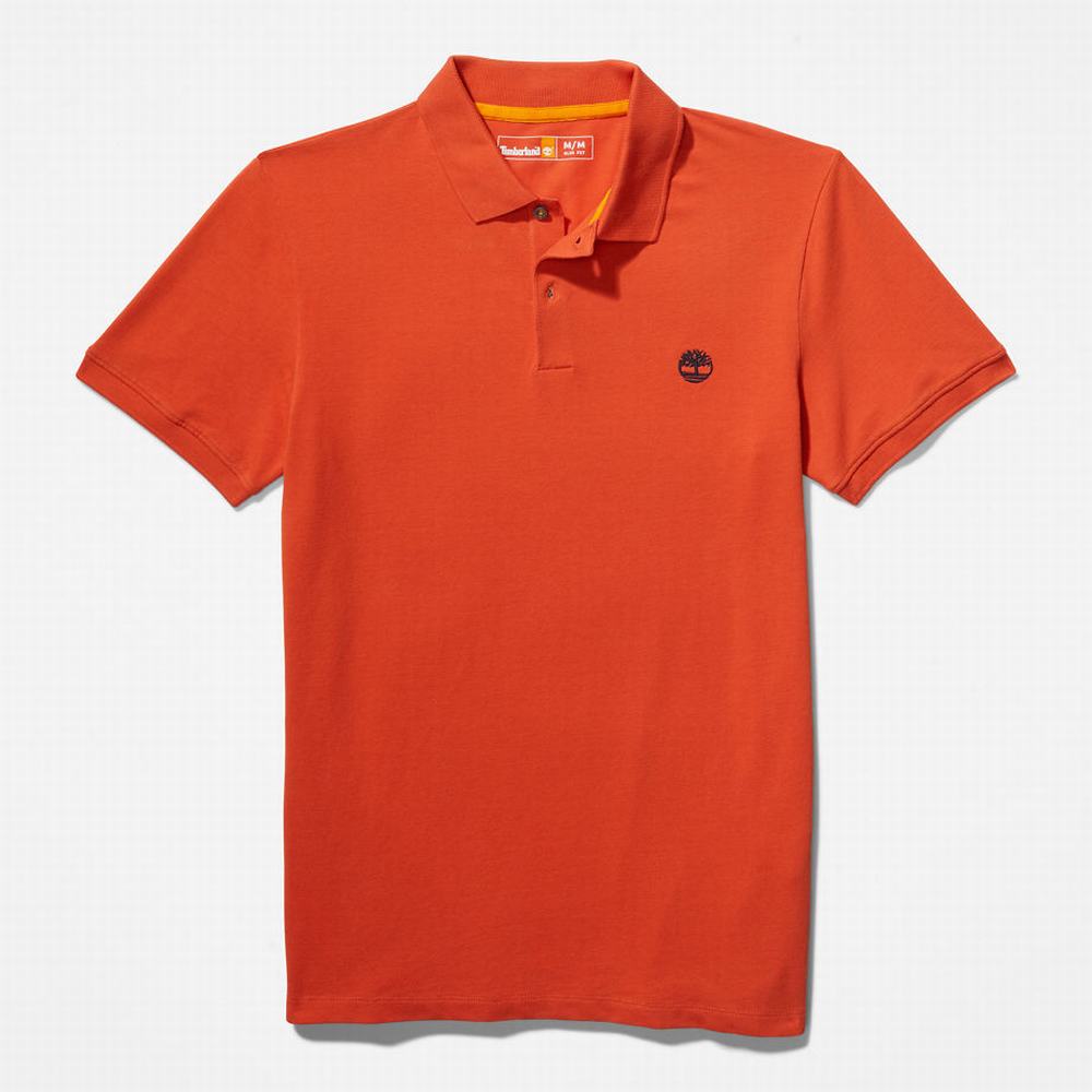 Timberland Merrymeeting River Polo Gömlek Erkek Turuncu | TR-7146U