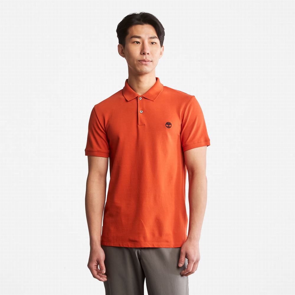 Timberland Merrymeeting River Polo Gömlek Erkek Turuncu | TR-7146U