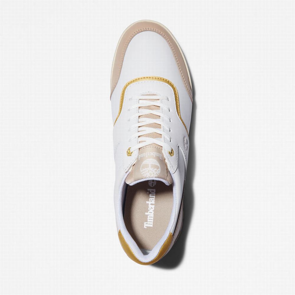 Timberland Miami Coast Leather Spor Ayakkabı Kadın Beyaz | TR-5384Z