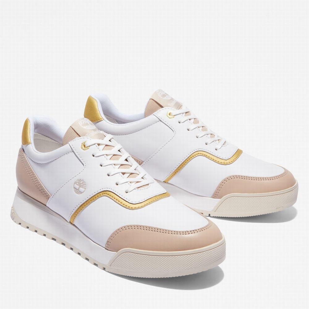 Timberland Miami Coast Leather Spor Ayakkabı Kadın Beyaz | TR-5384Z