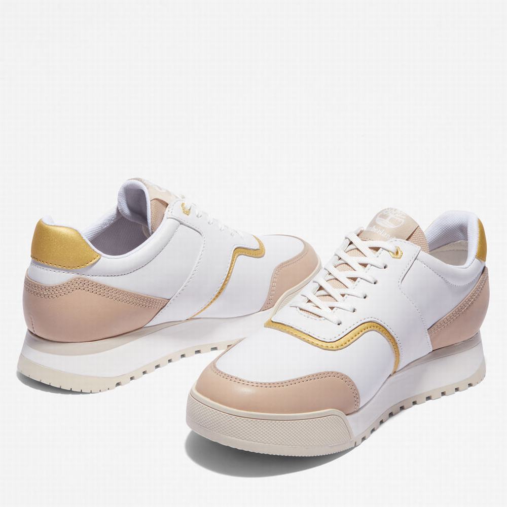 Timberland Miami Coast Leather Spor Ayakkabı Kadın Beyaz | TR-5384Z