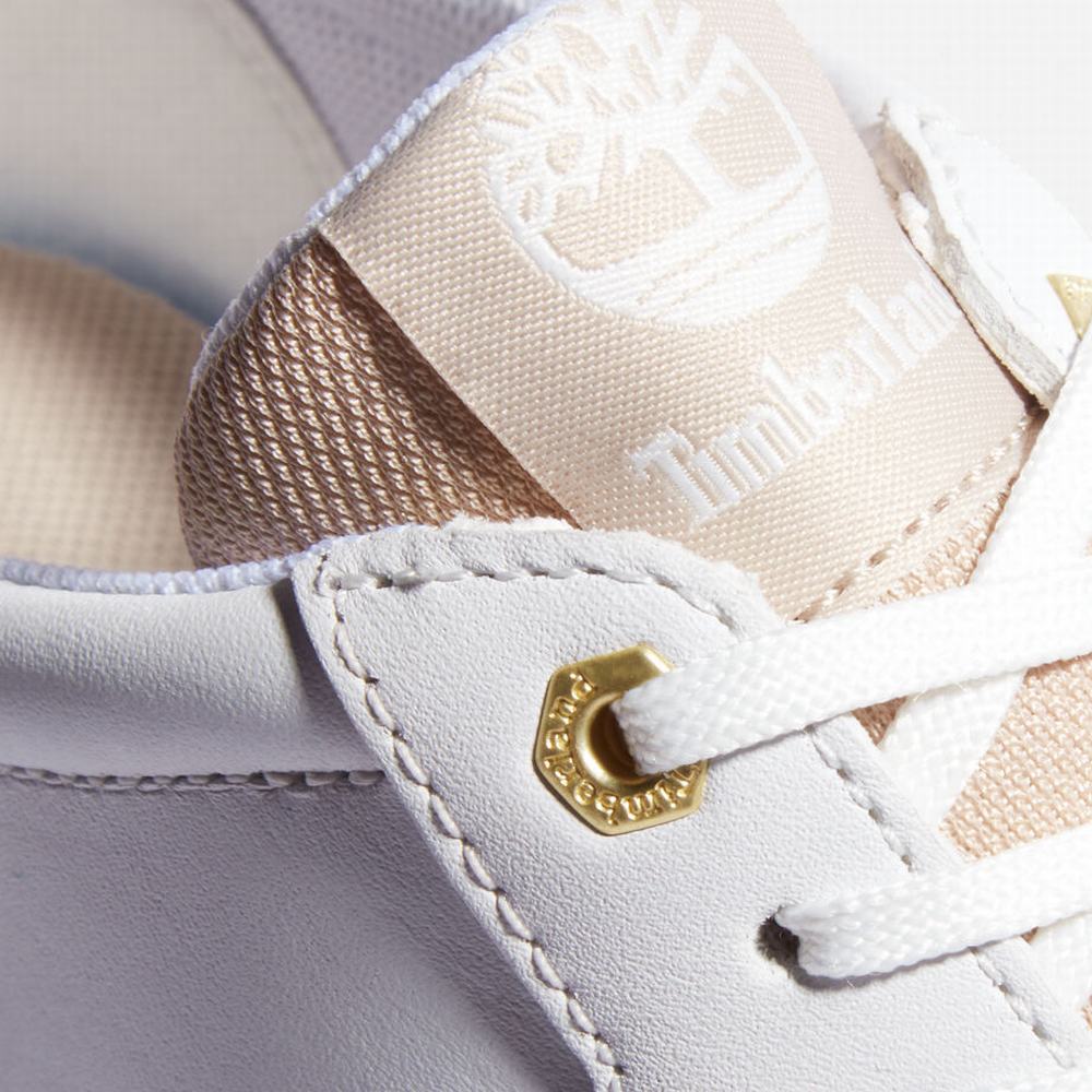 Timberland Miami Coast Leather Spor Ayakkabı Kadın Beyaz | TR-5384Z