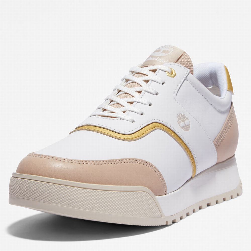 Timberland Miami Coast Leather Spor Ayakkabı Kadın Beyaz | TR-5384Z