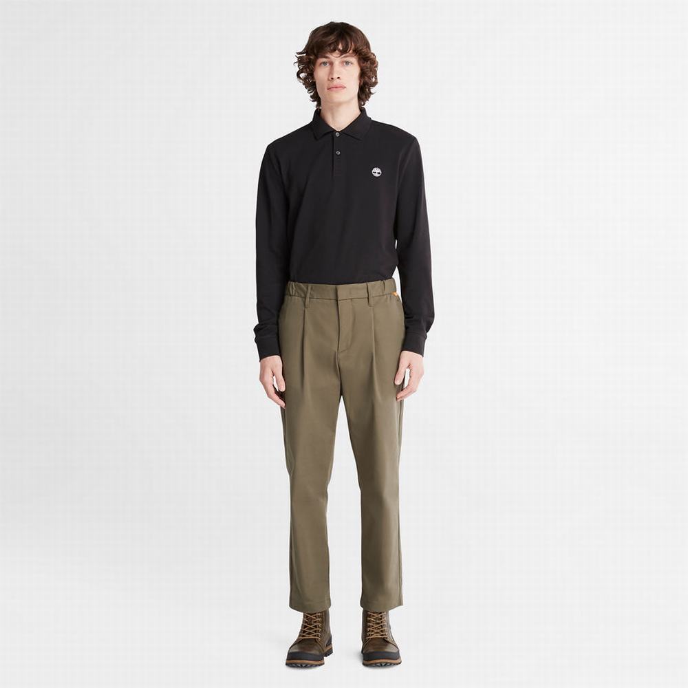 Timberland Millers River LS Polo Gömlek Erkek Siyah | TR-1420E