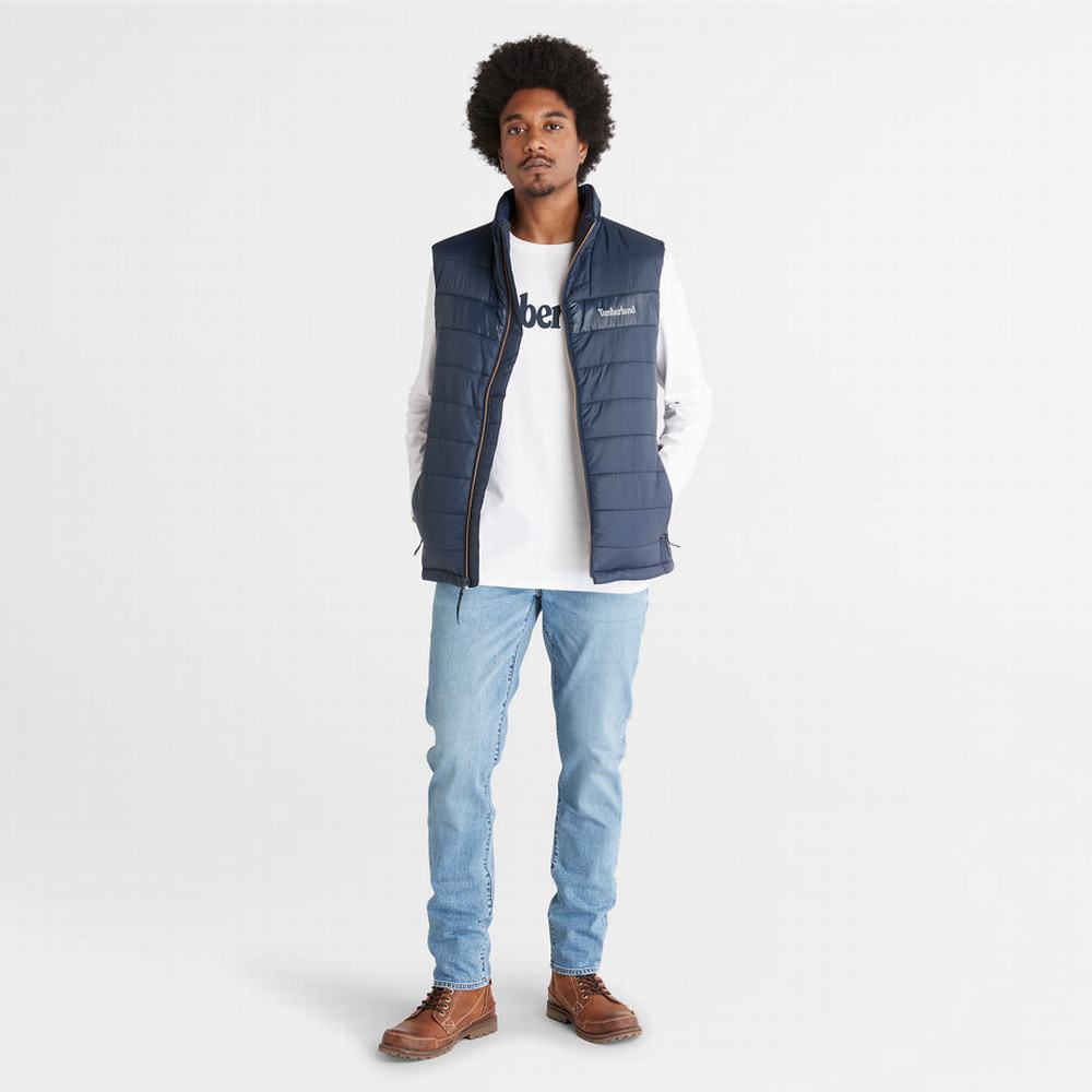 Timberland Mount Eastman Kapitone Yelek Erkek Lacivert | TR-4930Y