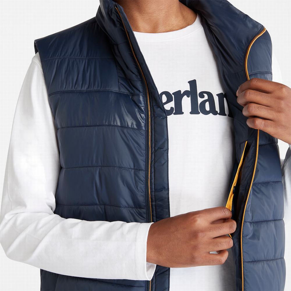 Timberland Mount Eastman Kapitone Yelek Erkek Lacivert | TR-4930Y