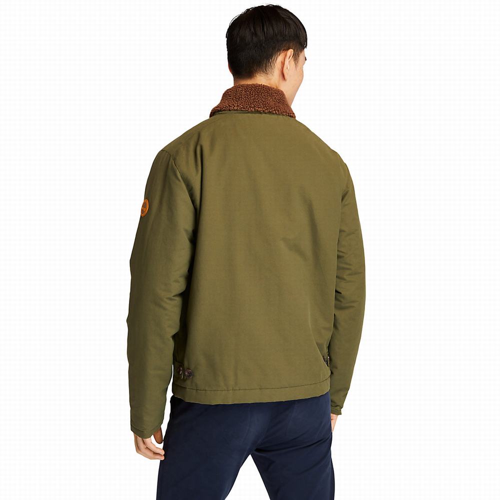 Timberland Mount Kelsey N1 Deck Ceket Erkek Koyu Yeşil | TR-0537J