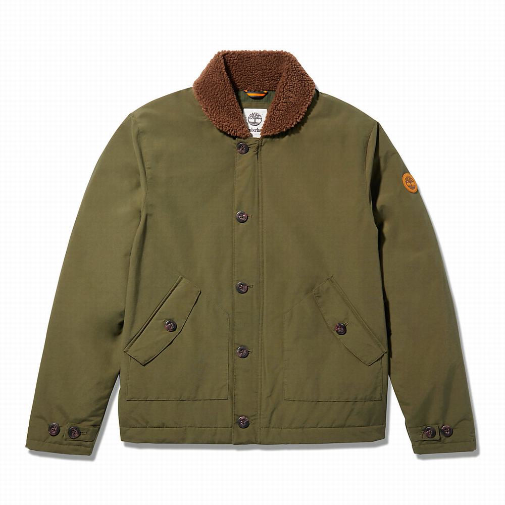 Timberland Mount Kelsey N1 Deck Ceket Erkek Koyu Yeşil | TR-0537J