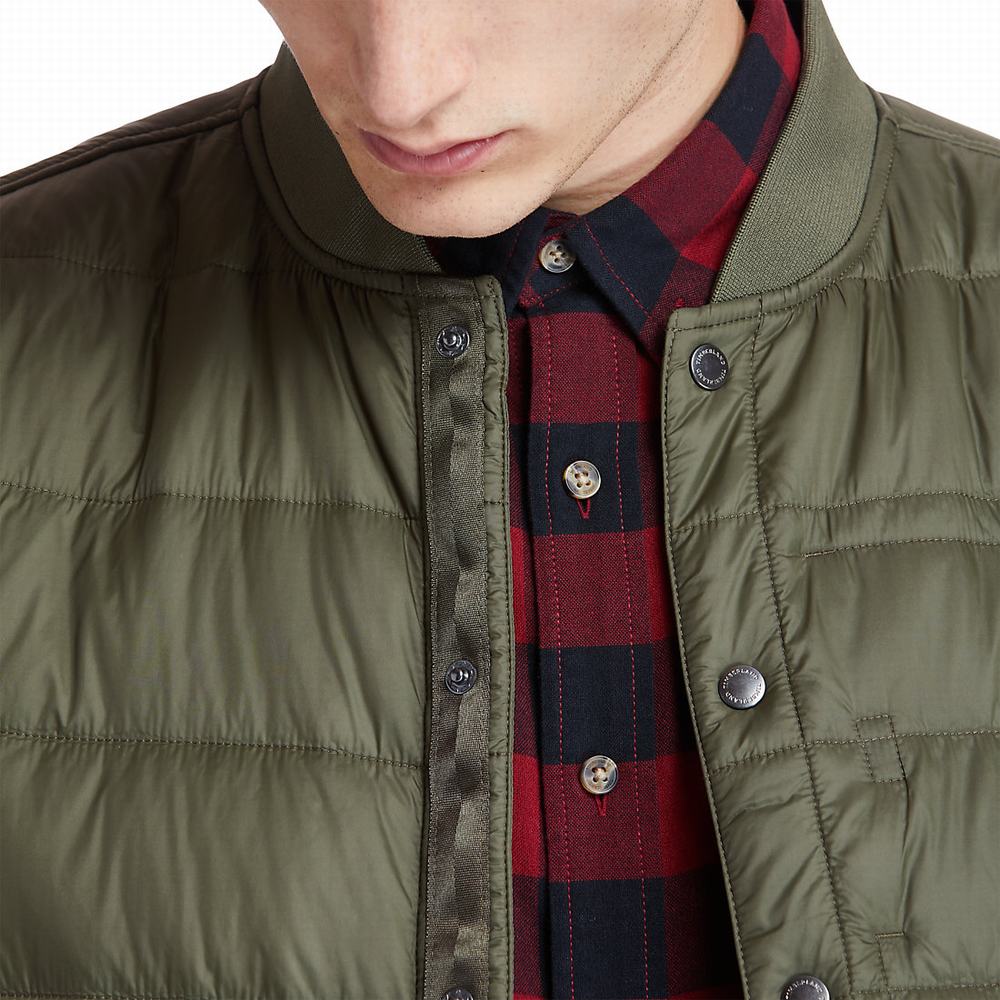 Timberland Mount Redington Bomber Ceket Erkek Yeşil | TR-1345V
