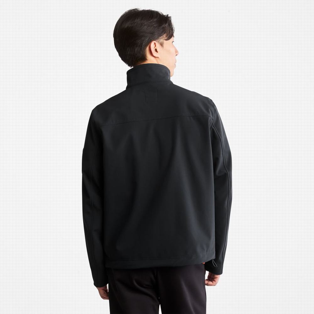 Timberland Mount Waumbeck Fleece-Astar Softshell Polar Ceketler Erkek Siyah | TR-1648G