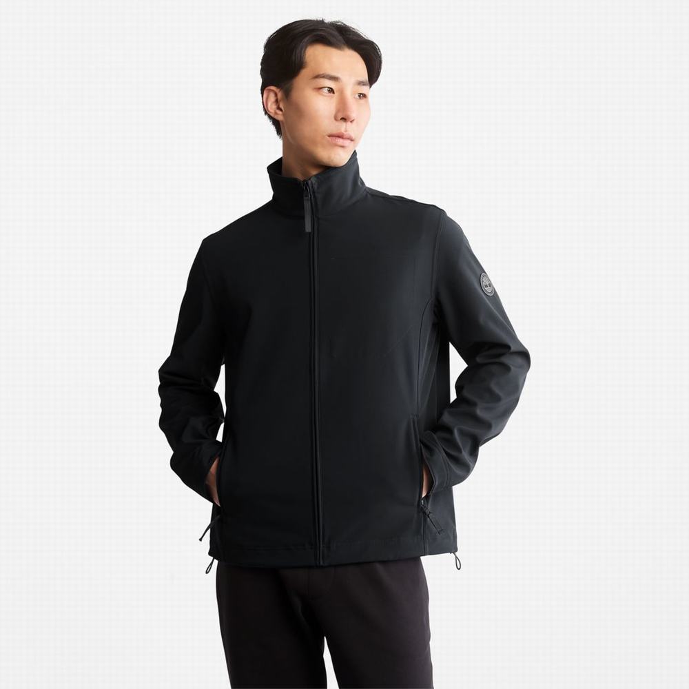 Timberland Mount Waumbeck Fleece-Astar Softshell Polar Ceketler Erkek Siyah | TR-1648G