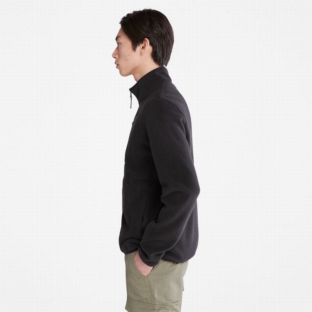 Timberland Mount Willard Zip Fleece Ceket Erkek Siyah | TR-4592H