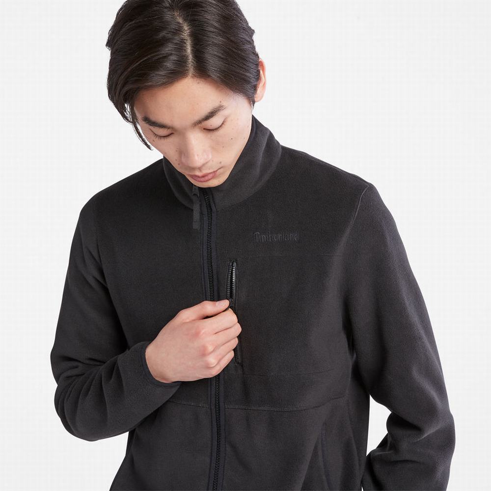 Timberland Mount Willard Zip Fleece Ceket Erkek Siyah | TR-4592H