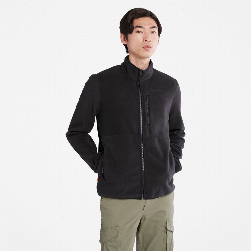 Timberland Mount Willard Zip Fleece Ceket Erkek Siyah | TR-4592H
