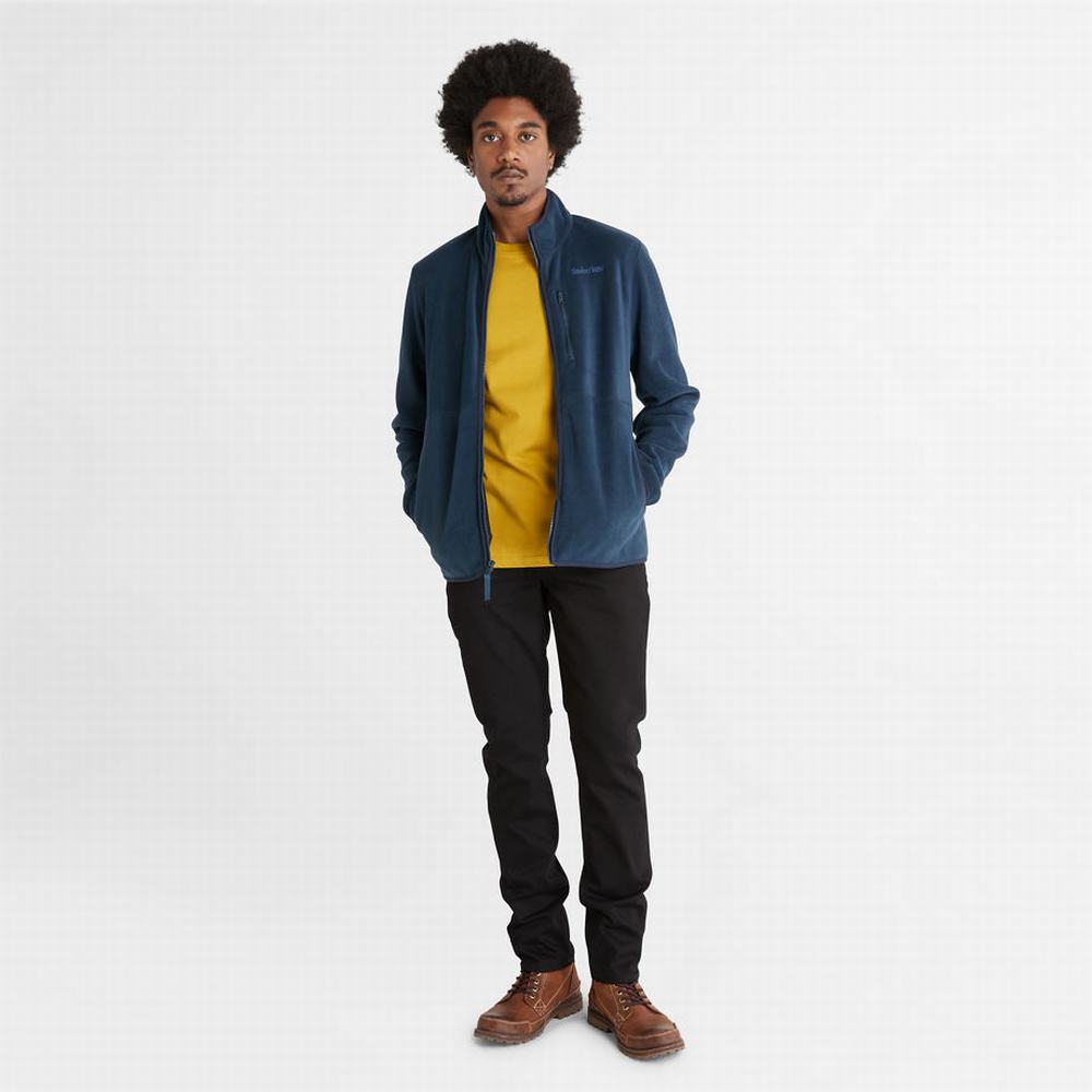 Timberland Mount Willard Zip Fleece Ceket Erkek Lacivert | TR-9523G