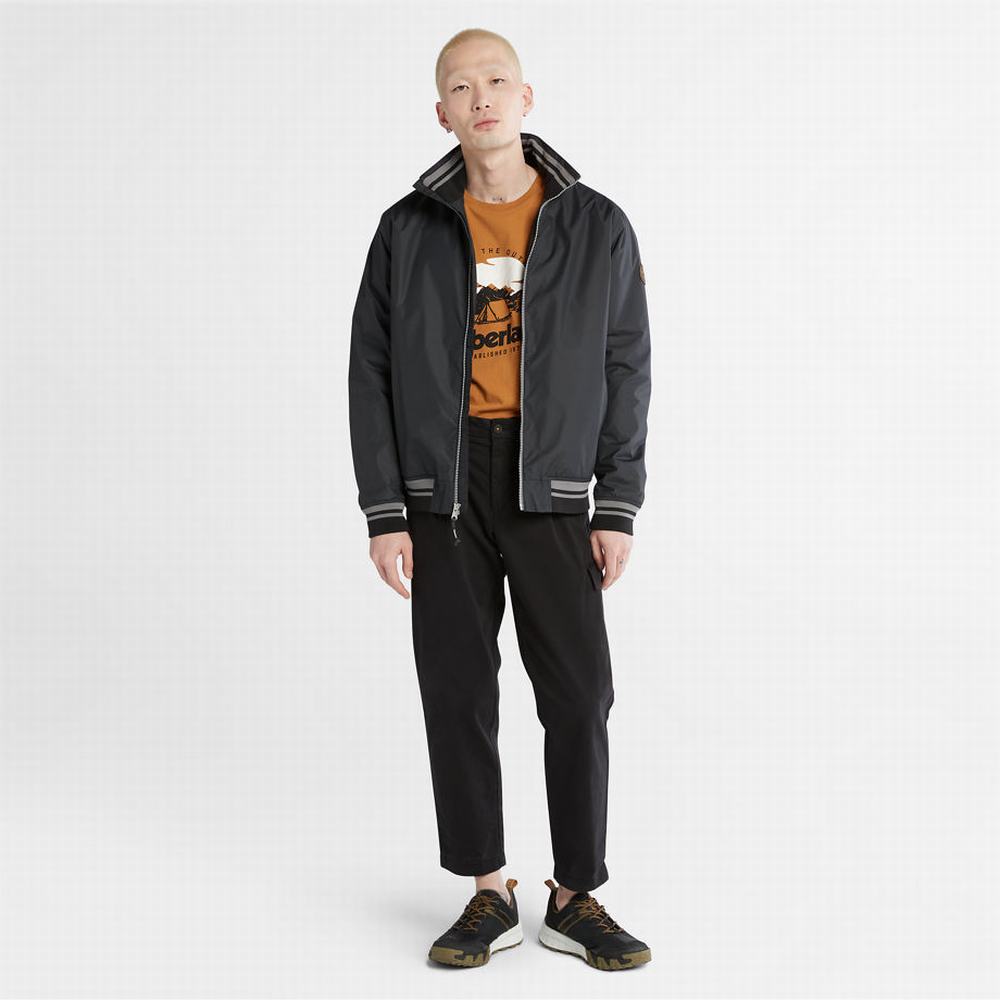 Timberland Mt. Franklin Sailor Bomber Ceket Erkek Siyah | TR-5429F