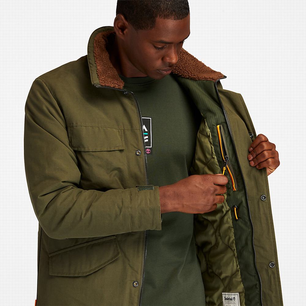 Timberland Mt. Kelsey Field Ceket Erkek Koyu Yeşil | TR-2491H